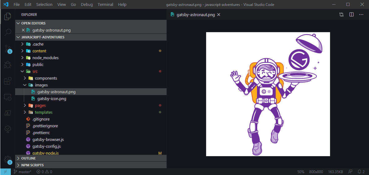 Gatsby source image folder structure