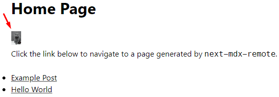 Tiny base64 image on website